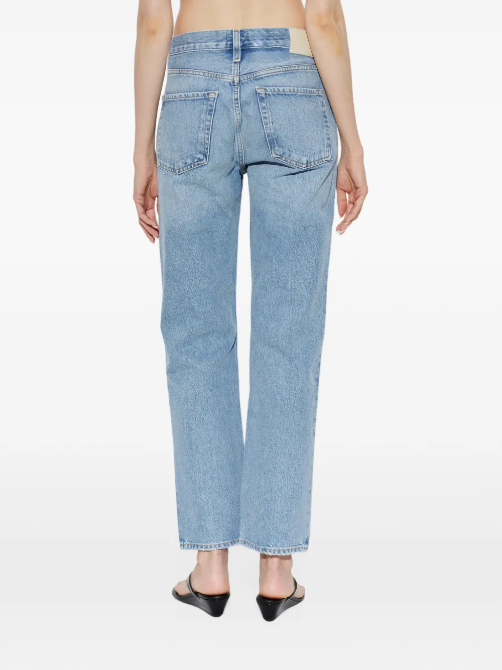 Citizens of Humanity Savannah Cigarette straight-leg jeans Blauw