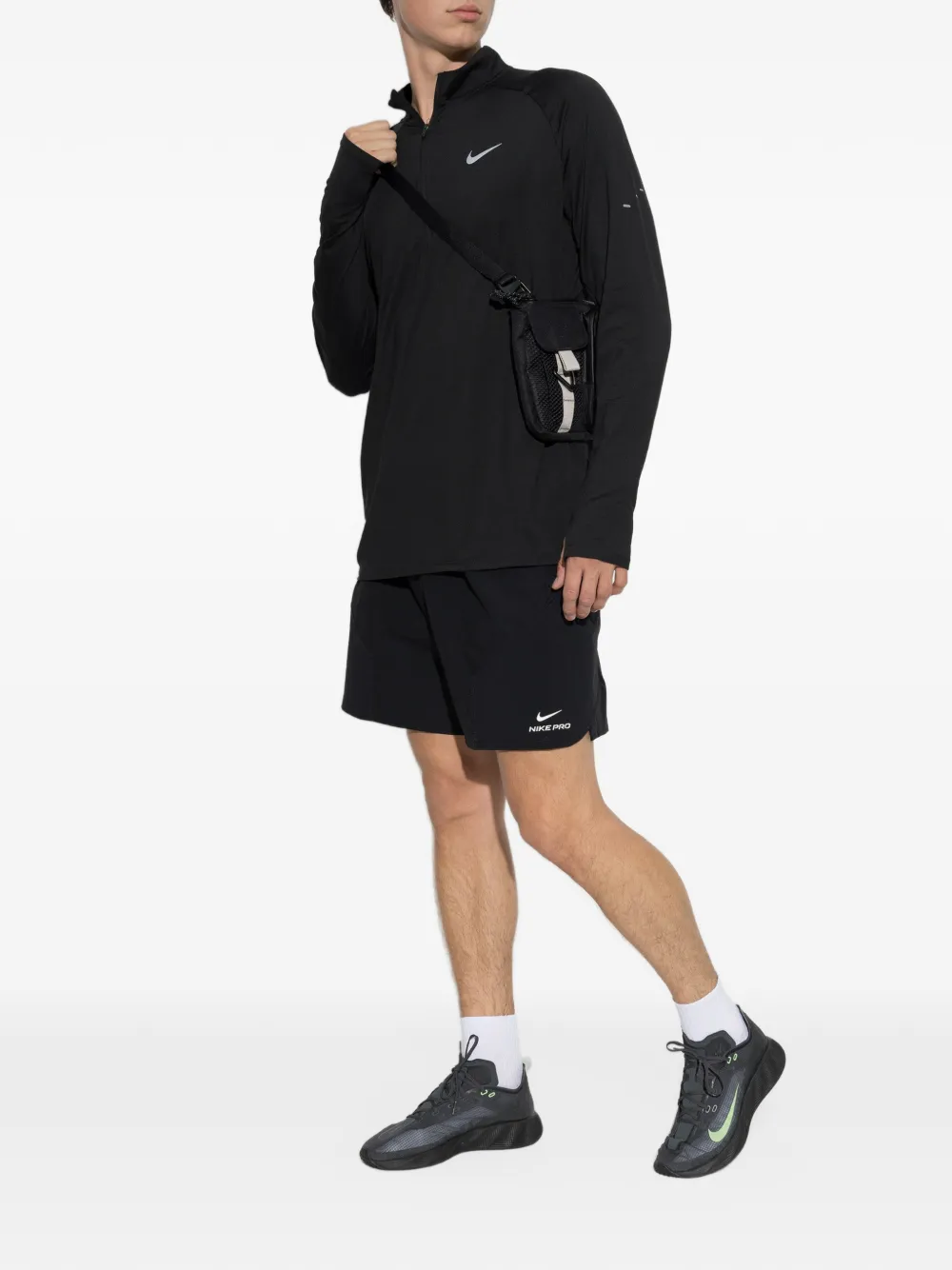 Nike Pro training shorts Zwart