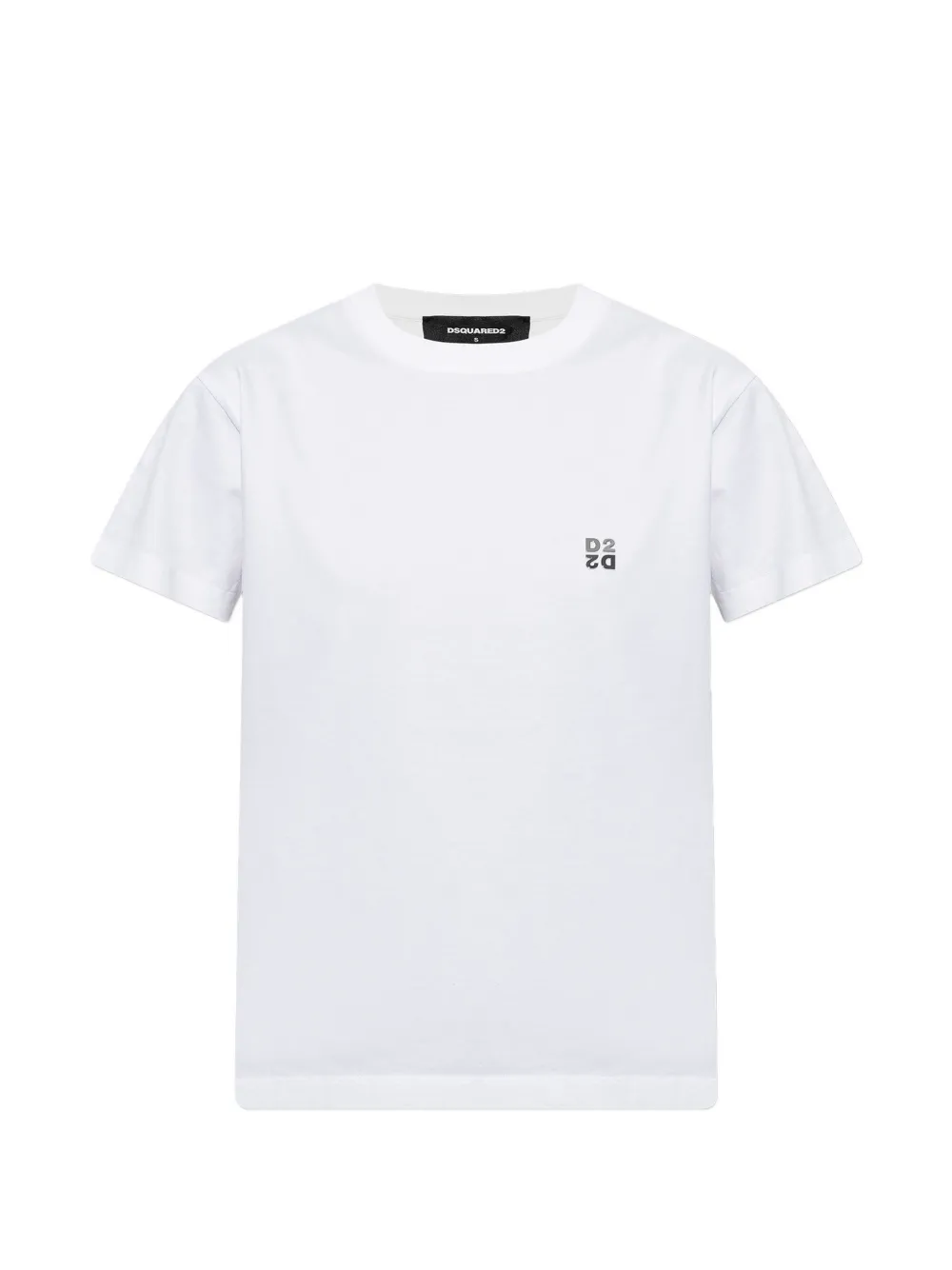 DSQUARED2 logo-appliqué T-shirt - Bianco