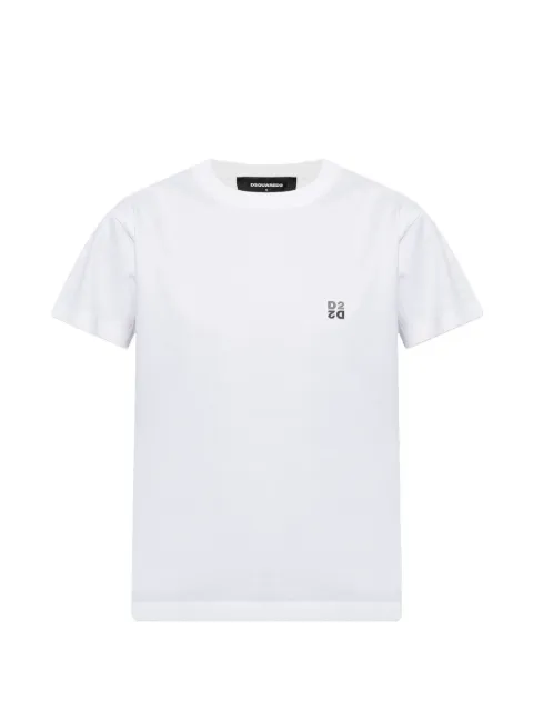 DSQUARED2 playera con aplique del logo
