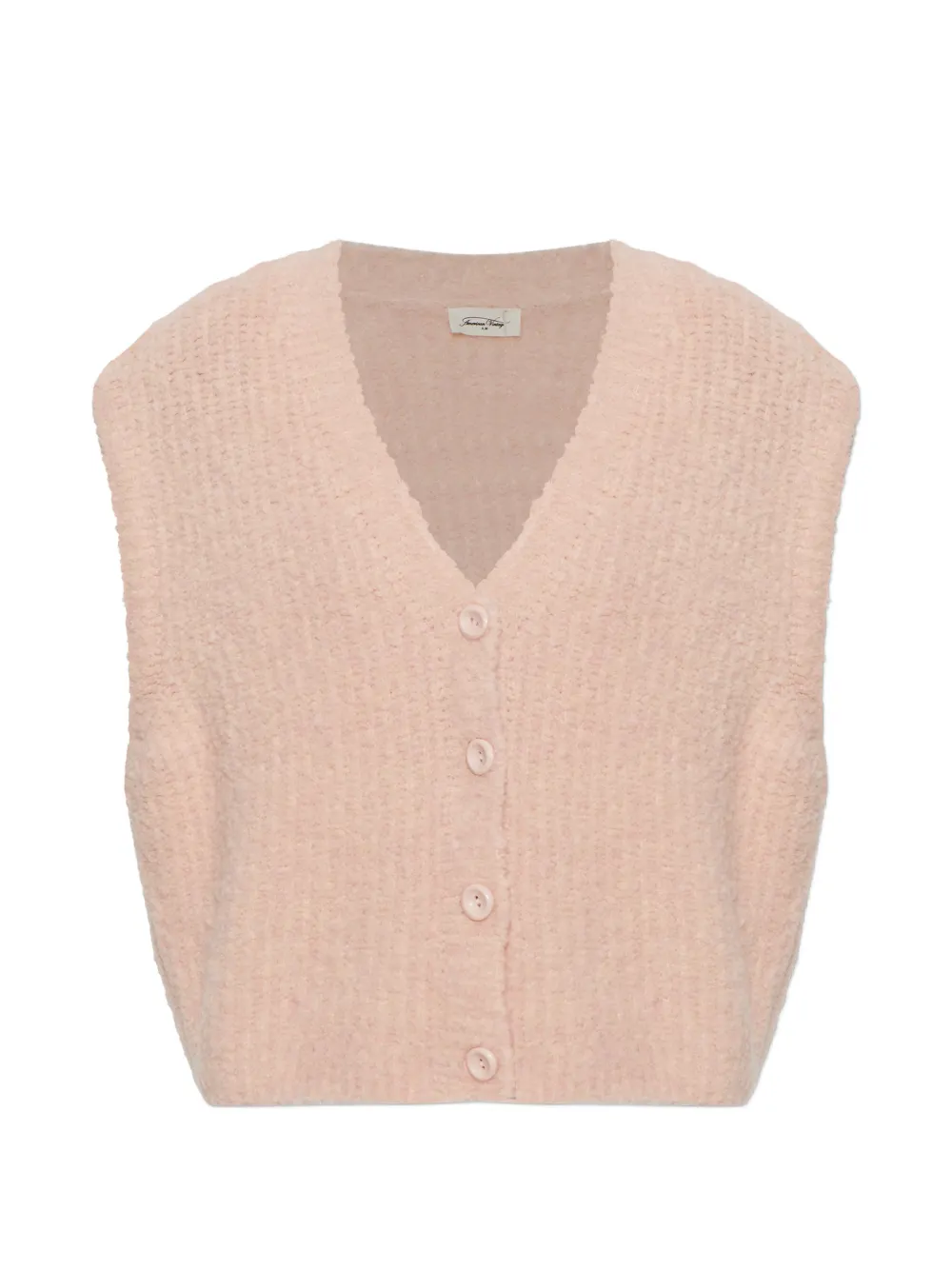 American Vintage Zolly button-fastening cardigan - Pink