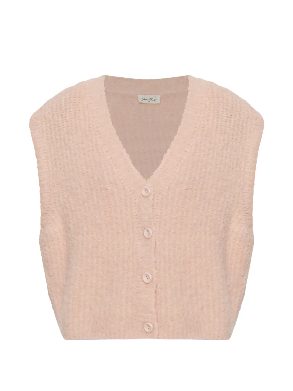 American Vintage Zolly vest met knoopsluiting Roze