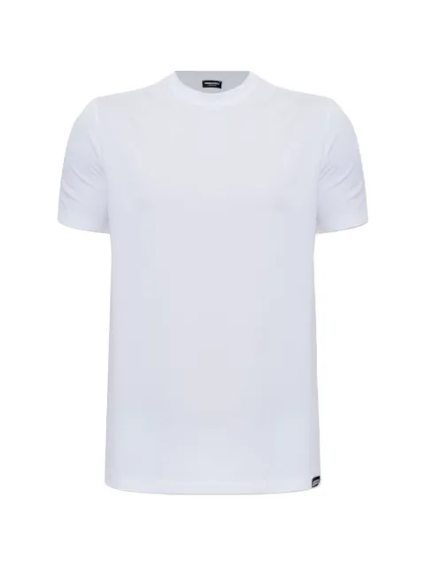 DSQUARED2 logo-patch crew-neck T-shirt