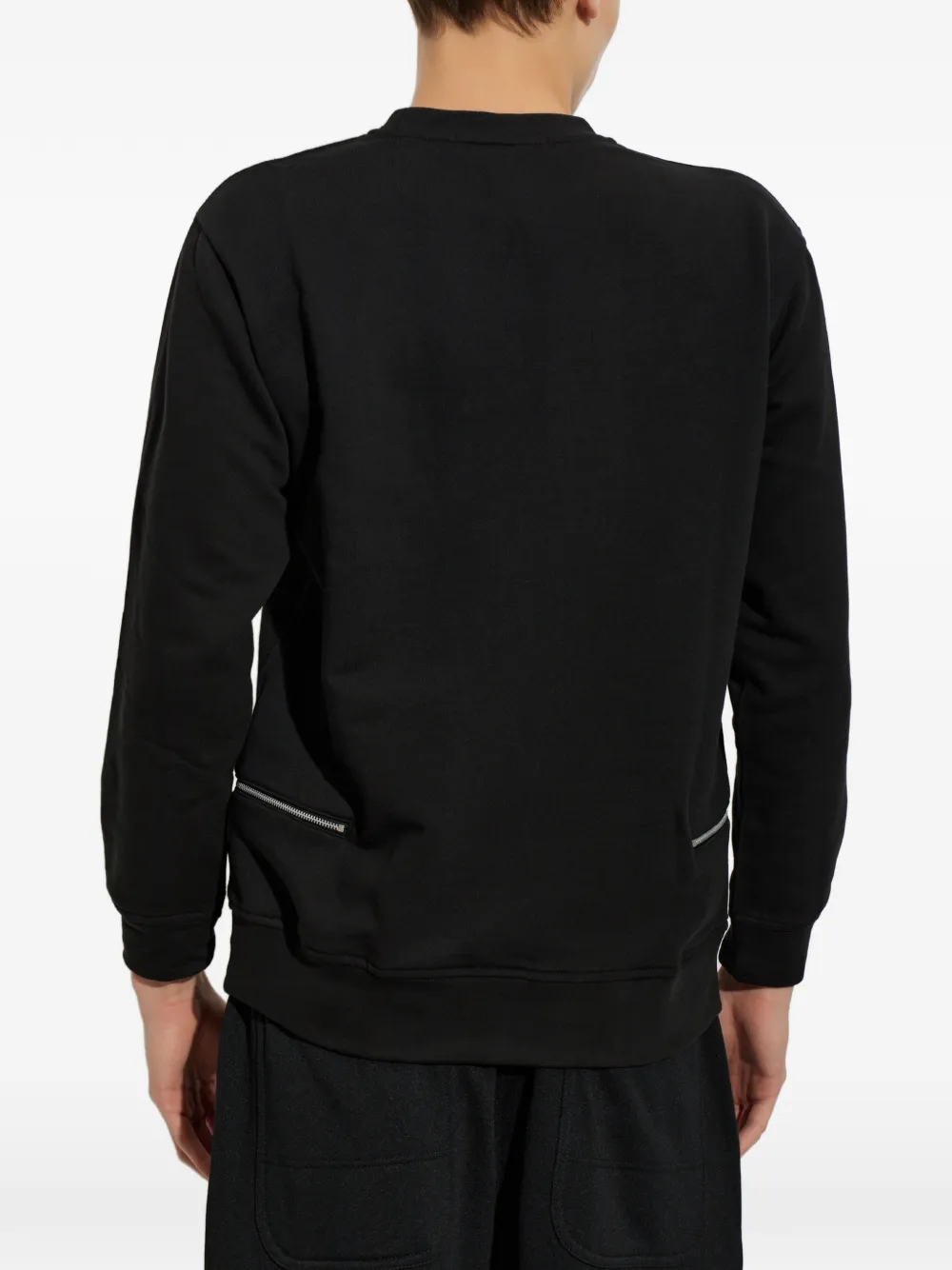 Comme Des Garçons Shirt zip-pocket sweatshirt Zwart