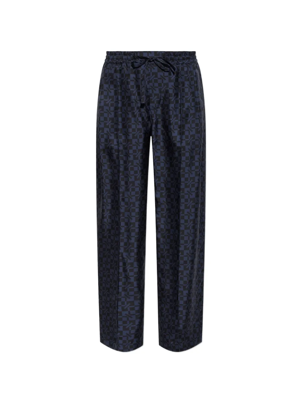 Kenzo gram silk trousers Blauw
