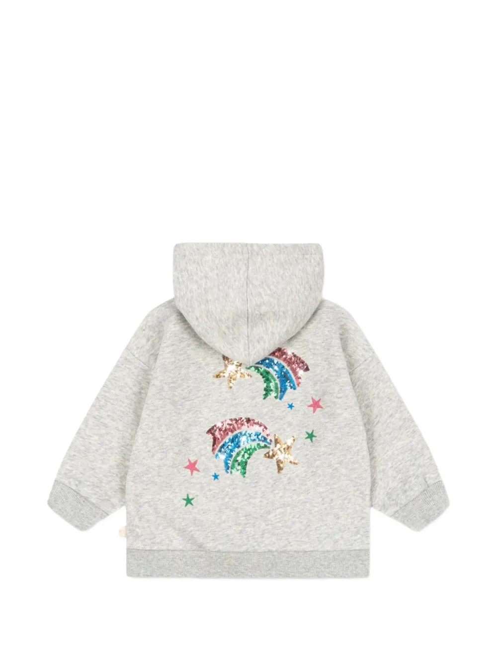 Konges Sløjd Lou hoodie verfraaid met pailletten Grijs