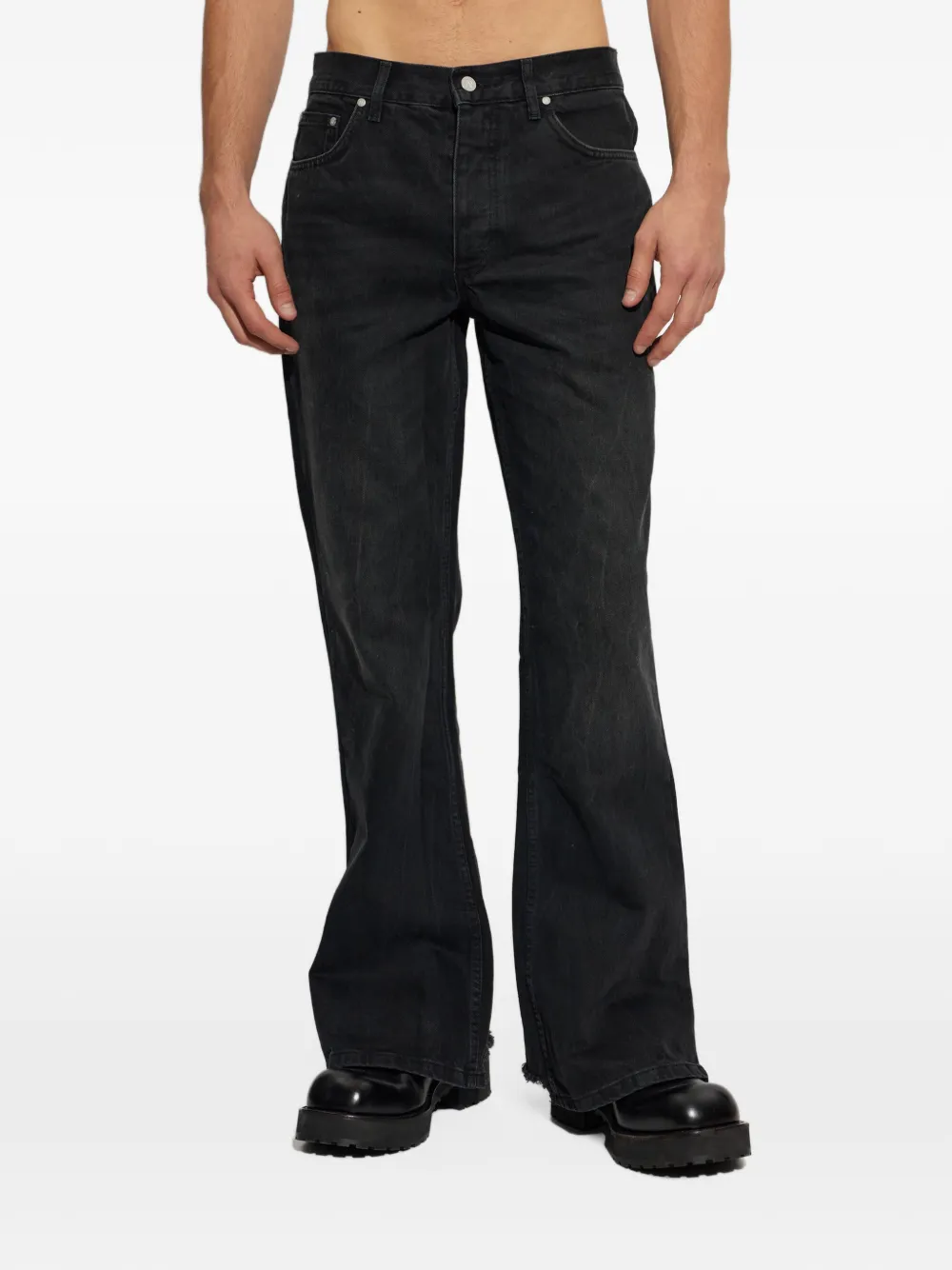 Represent Flared jeans Zwart