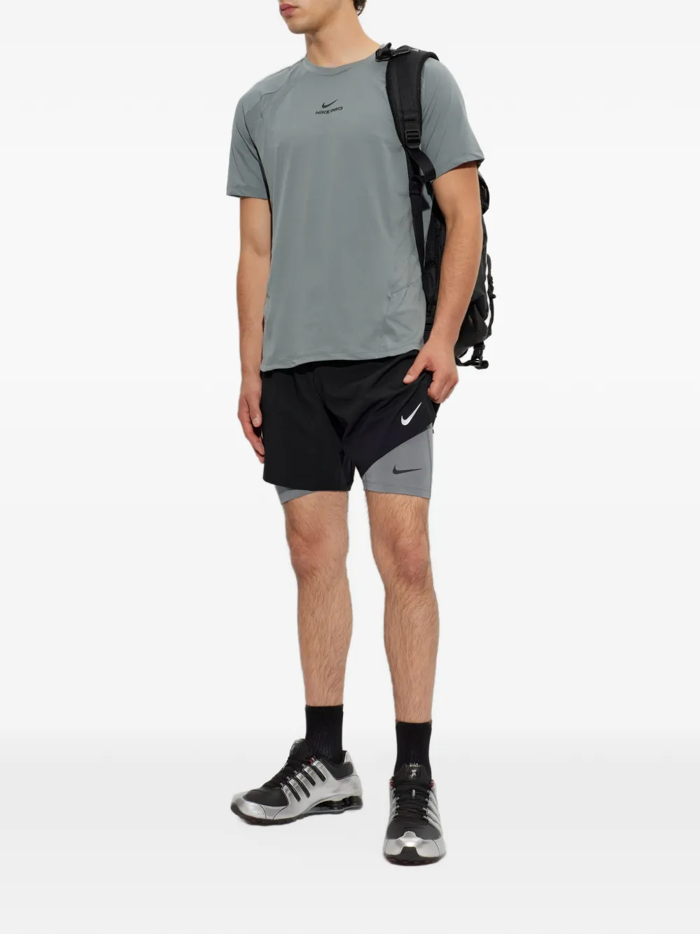Nike Pro Training Dri-FIT ADV short-sleeve top Grijs