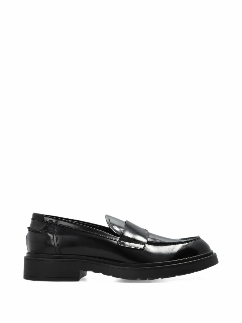 AGL Loren College leather loafers - Nero