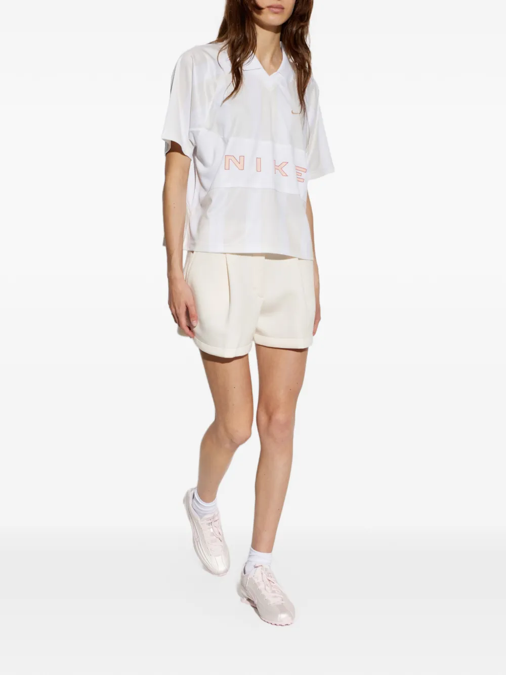 Nike oversized jersey Wit
