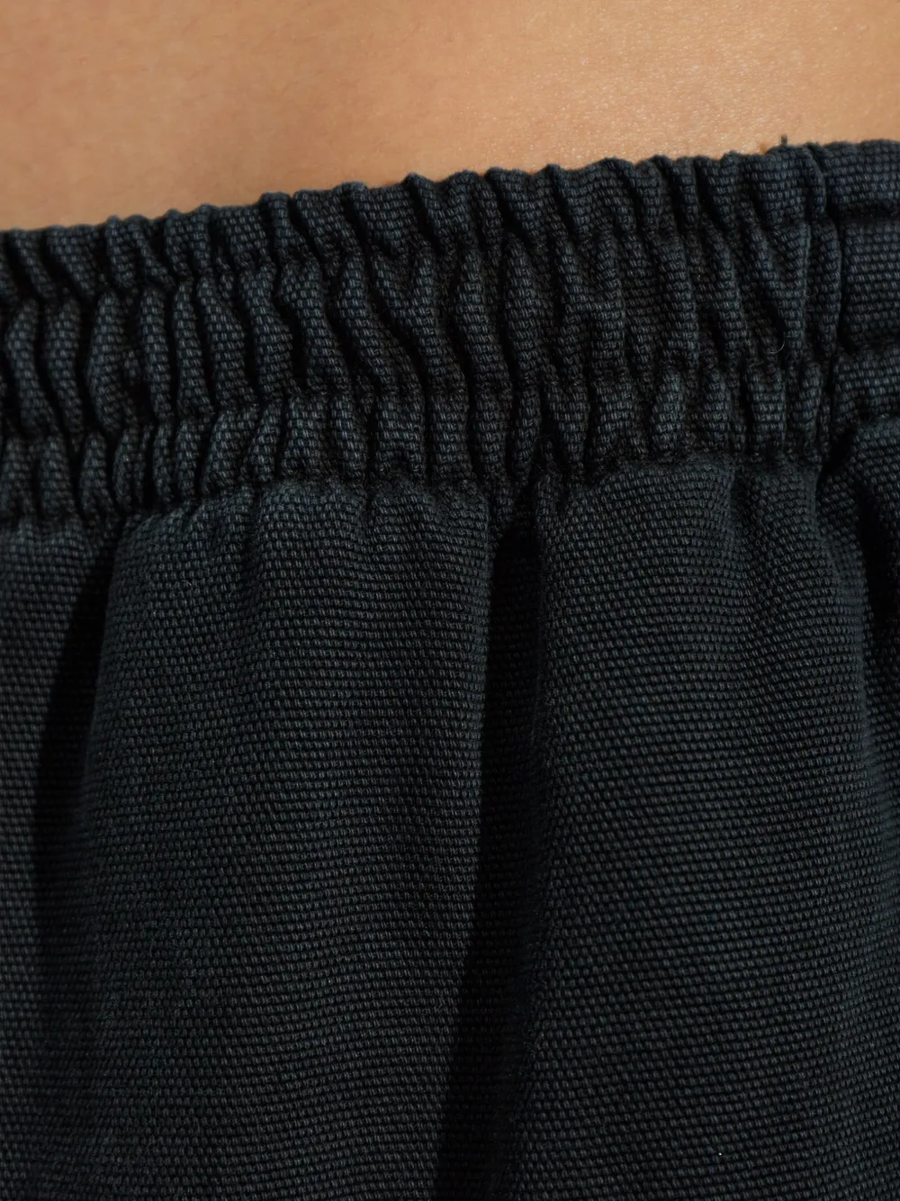 American Vintage Lycaz wide-leg track pants Zwart