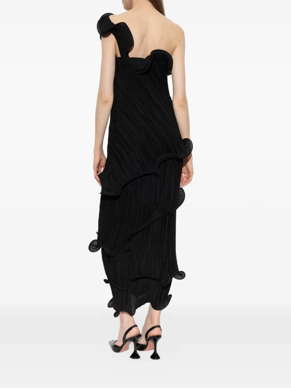 Cult Gaia Payton gown Zwart