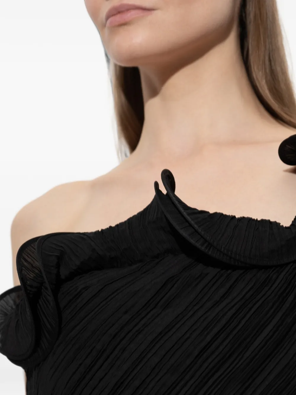 Cult Gaia Payton gown Zwart