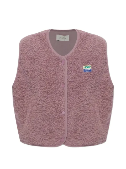 American Vintage Hoktown fleece vest