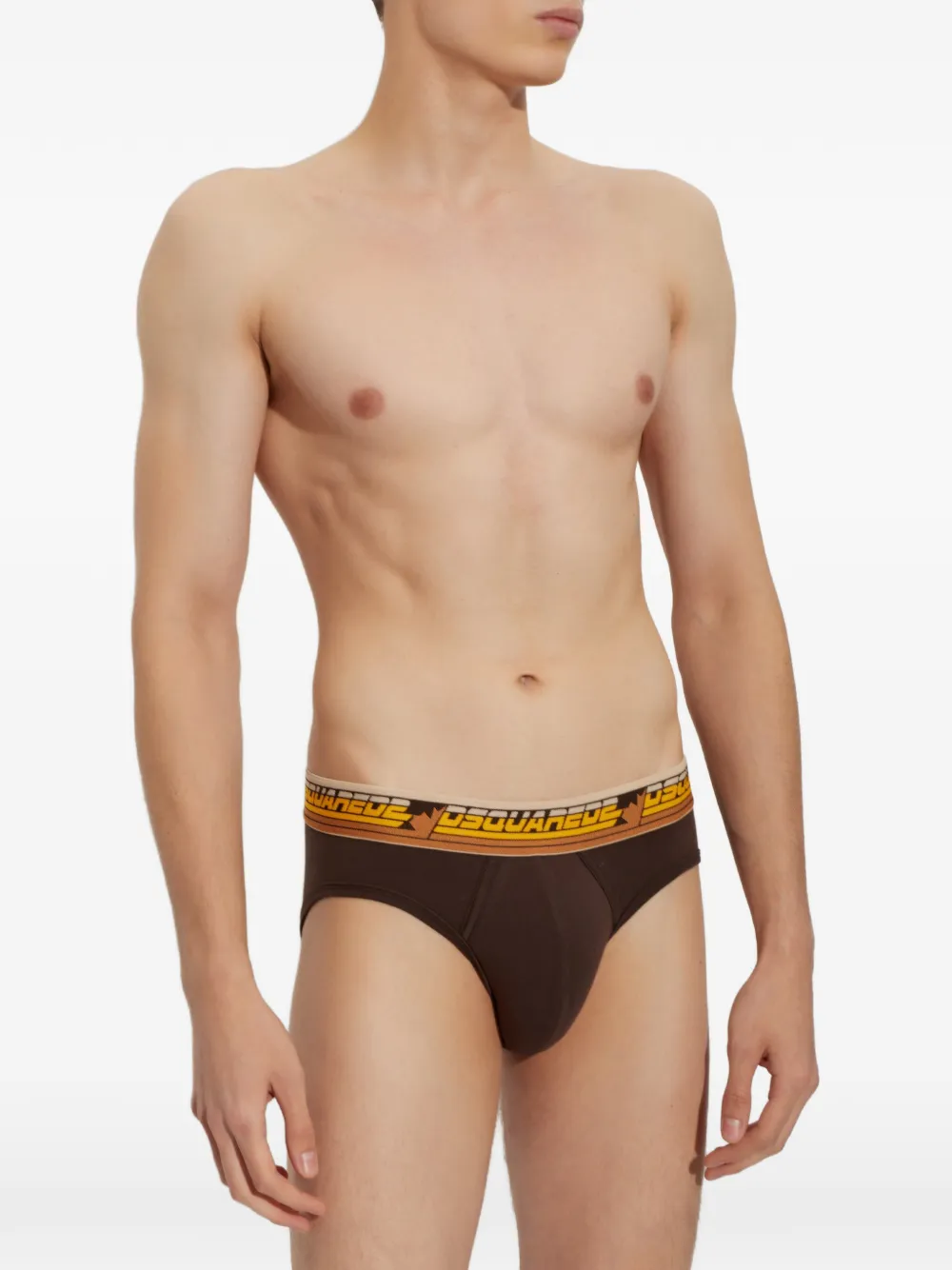 DSQUARED2 Slip met logoband Bruin