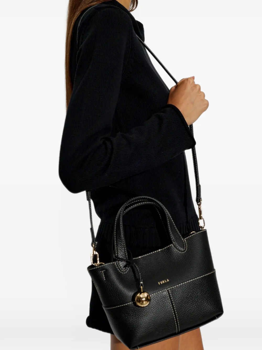 Furla Primrose mini-shopper Zwart