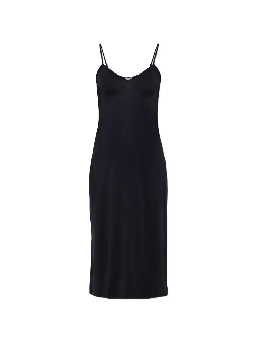 Hanro Satin Deluxe slip nightdress - Noir Hanro Satin Deluxe slip nightdress - Noir