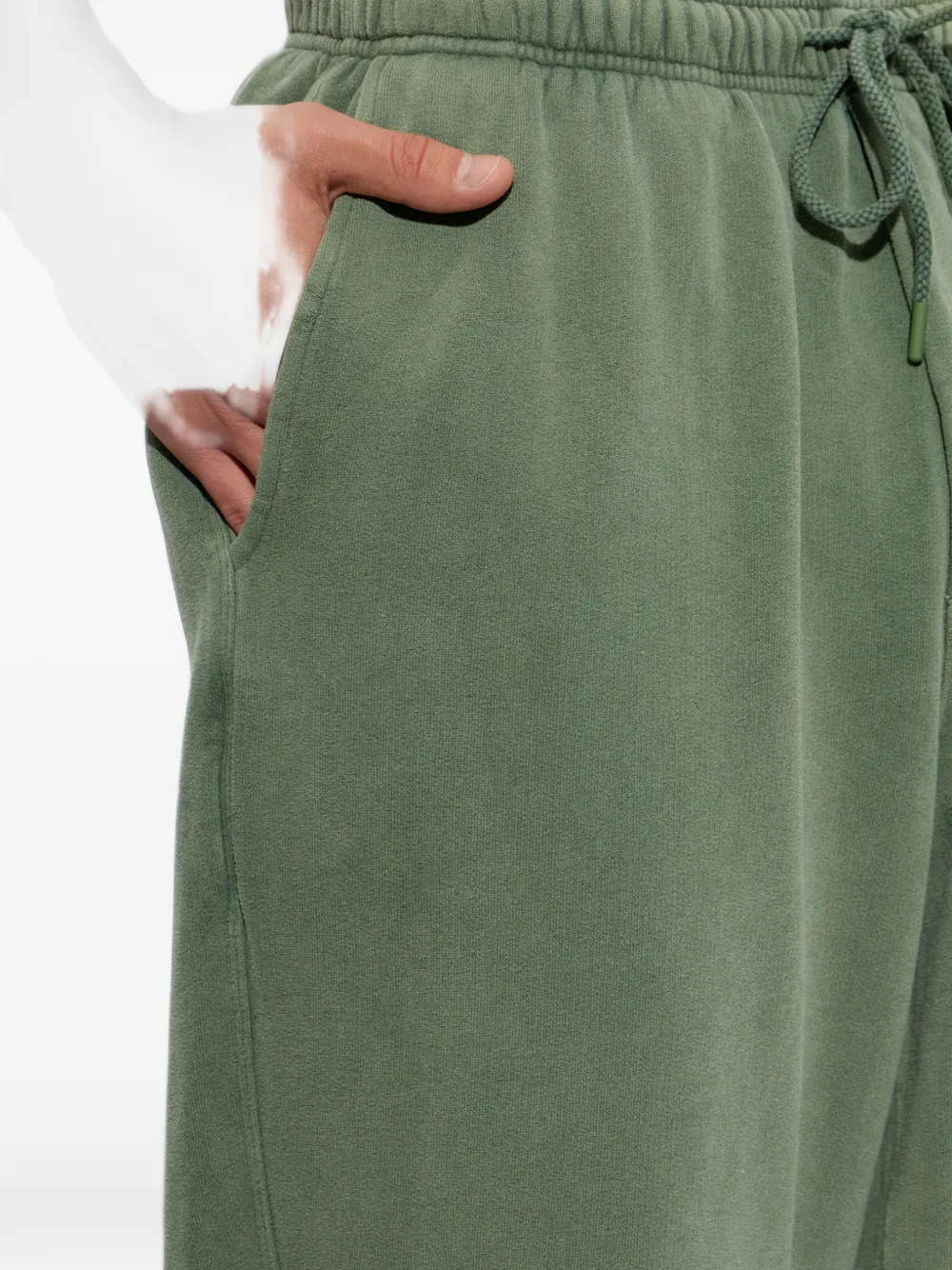 American Vintage Jitbay straight-leg track pants Groen
