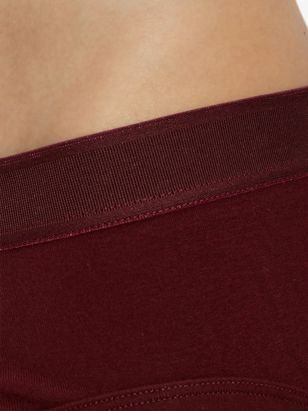TOM FORD Slip met logoband Rood