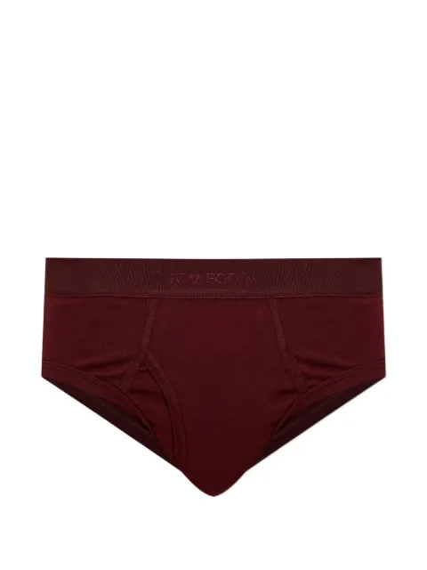 TOM FORD logo-waistband briefs