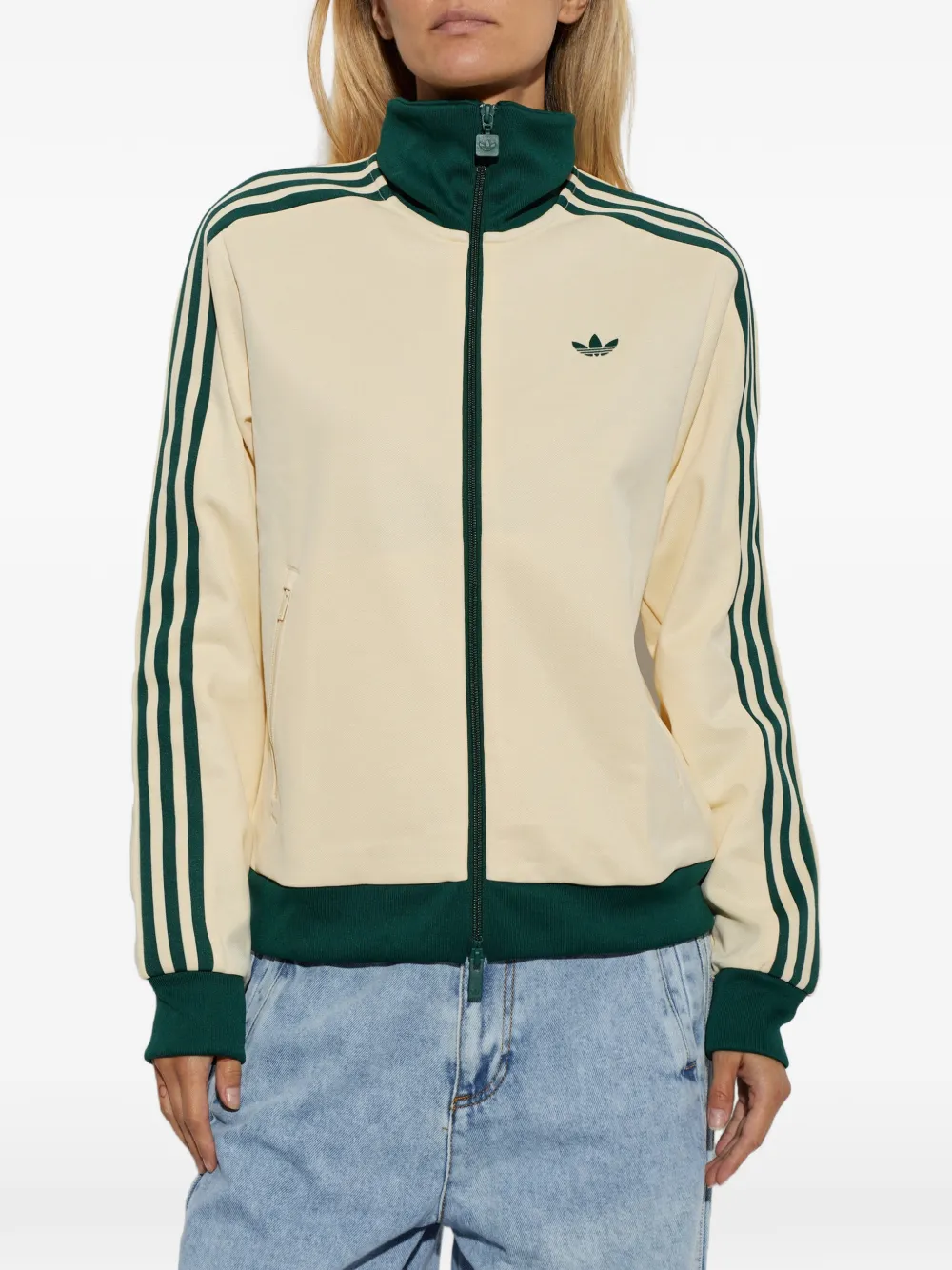 adidas Gestreepte sweater Beige