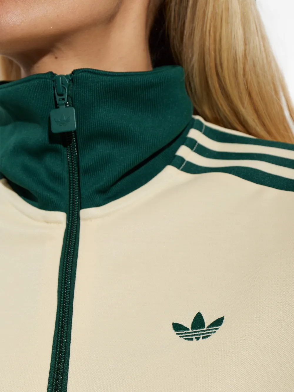 adidas Gestreepte sweater Beige