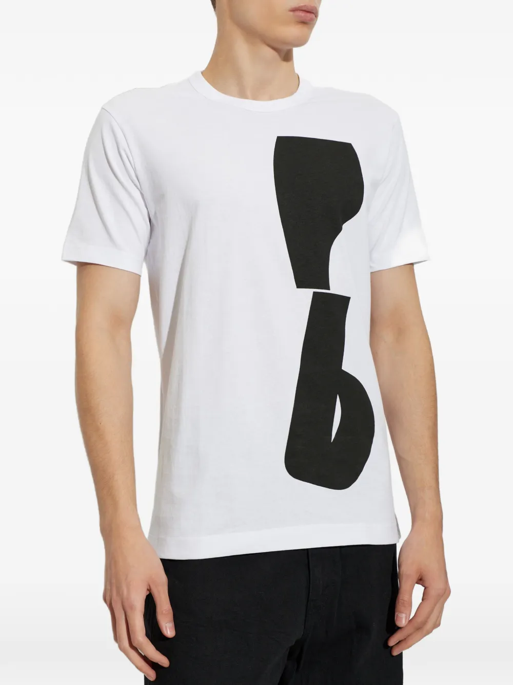 Comme Des Garçons Shirt T-shirt met grafische print Wit