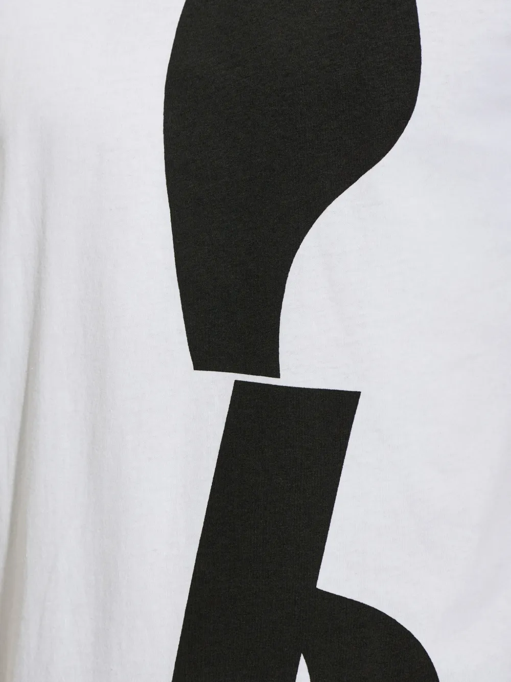 Comme Des Garçons Shirt T-shirt met grafische print Wit