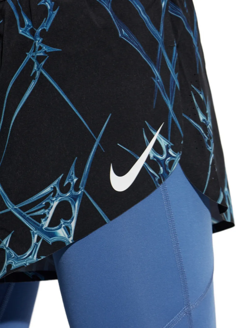 Nike AeroSwift Dri-FIT ADV printed running shorts Zwart