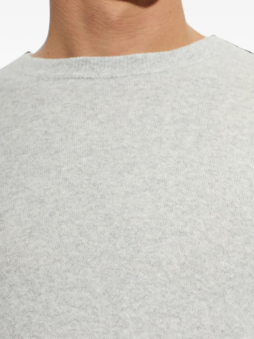 American Vintage Ouity trui met ronde hals Grijs