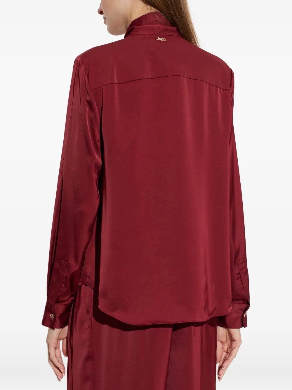 Michael Kors Overhemd met strik Rood