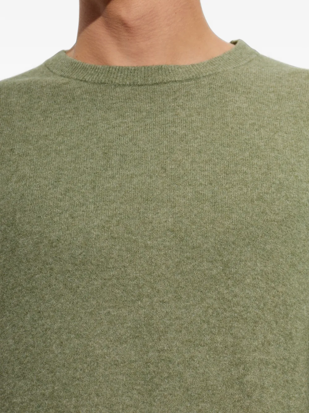 American Vintage Trui met ronde hals Groen