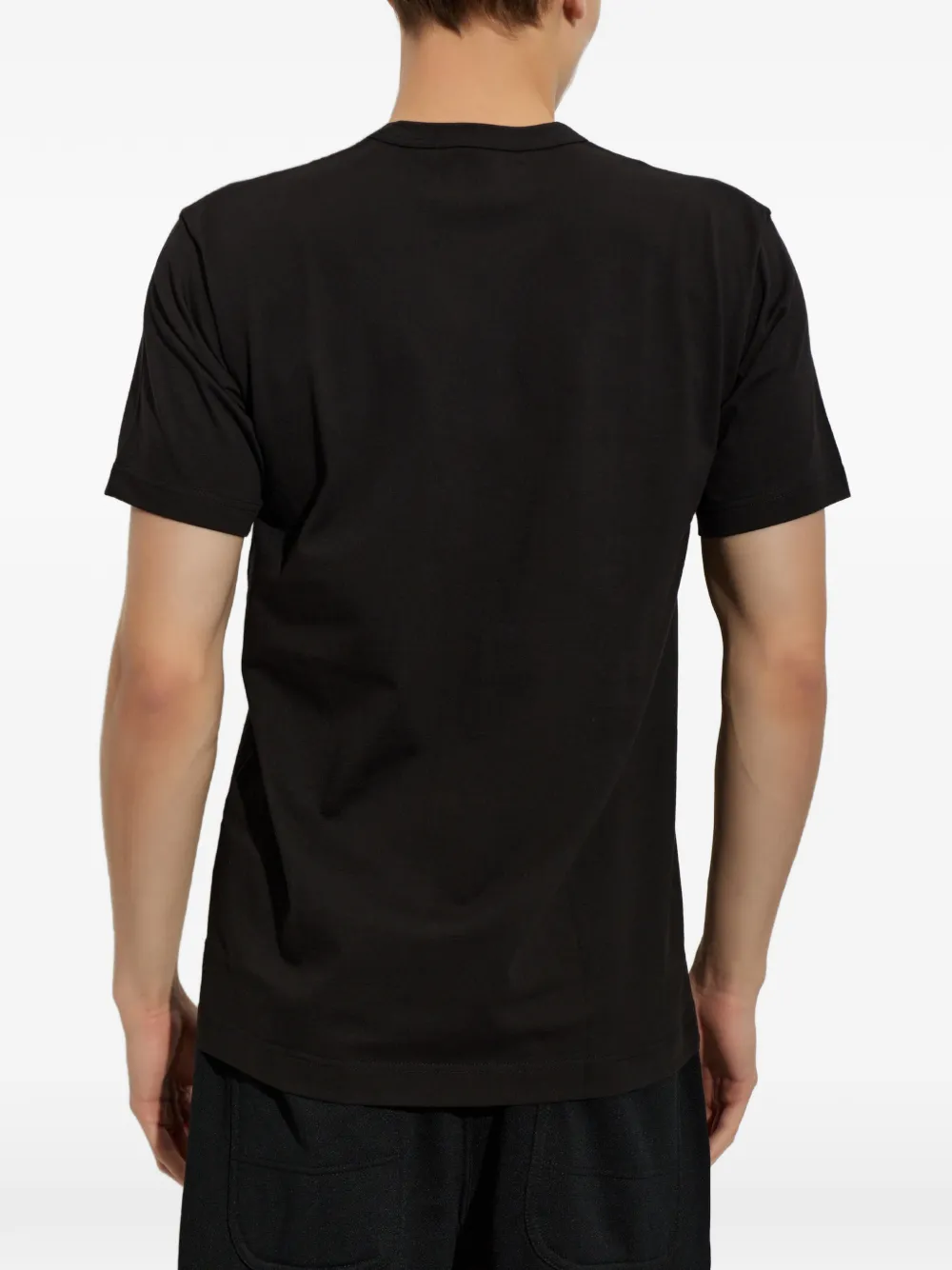 Comme Des Garçons T-shirt met grafische print Zwart