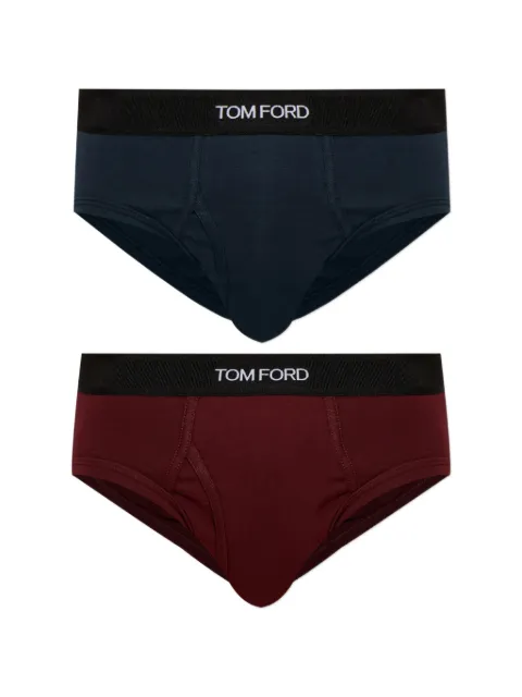 TOM FORD logo-waistband briefs (set of two)
