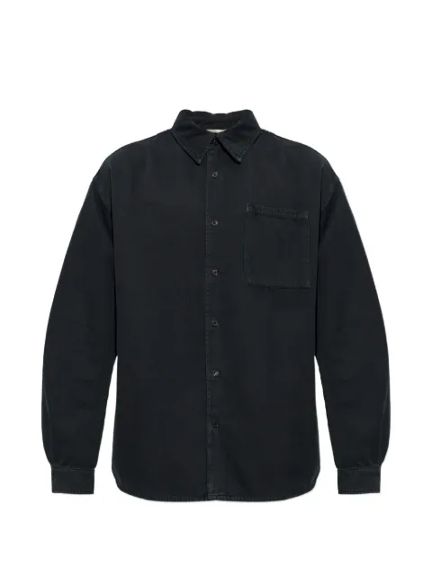 American Vintage Lycaz chest-pocket denim shirt