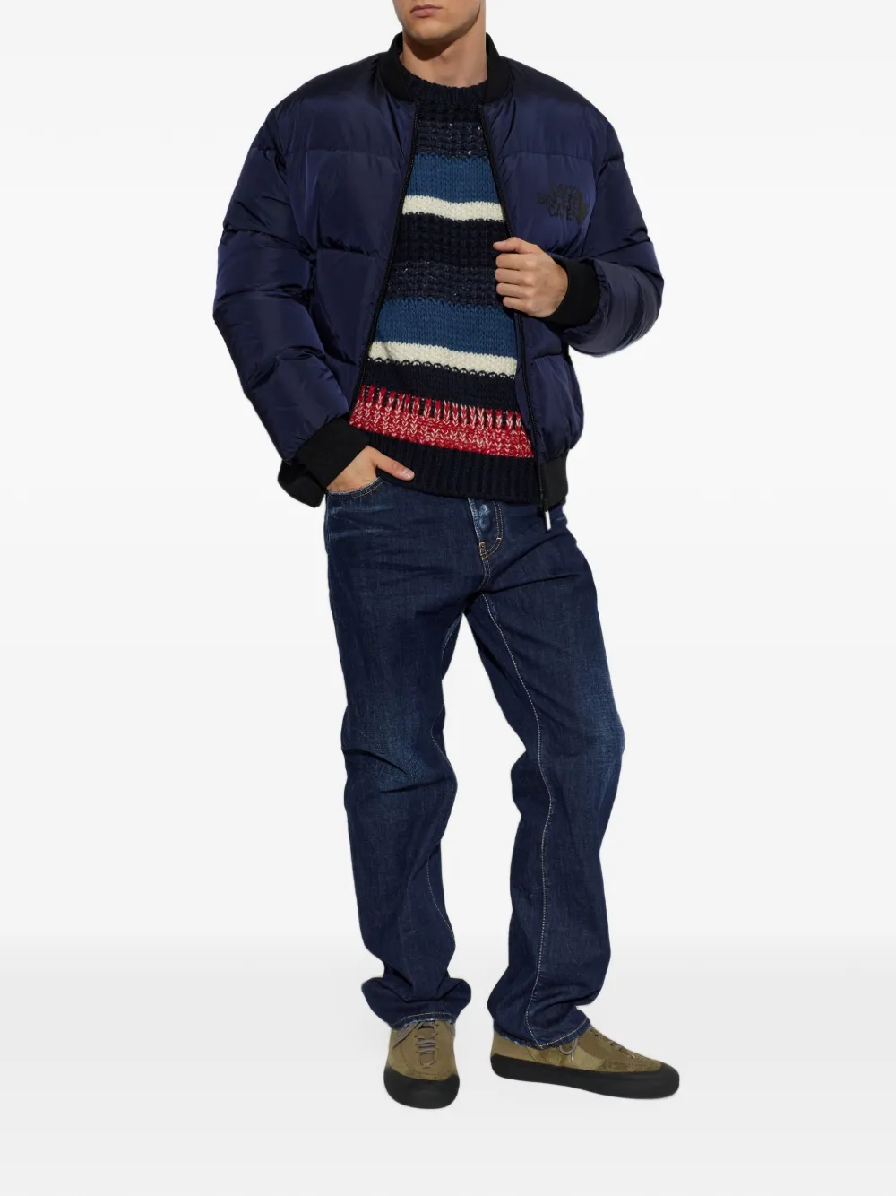 DSQUARED2 642 whiskered jeans Blauw