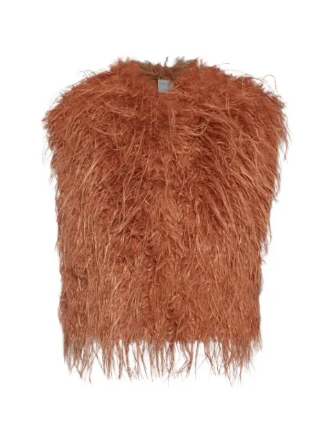 Forte Forte faux-fur vest