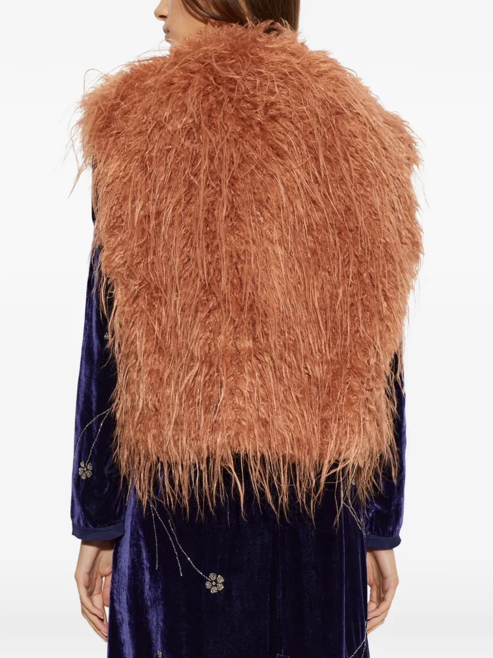 Forte faux-fur vest Bruin