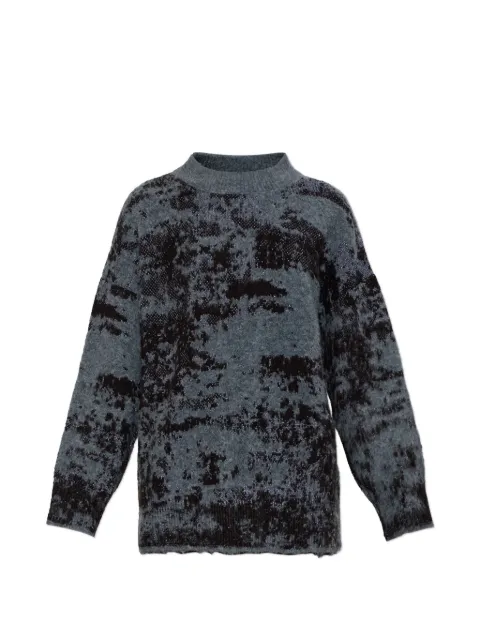 Akep abstract-pattern sweater