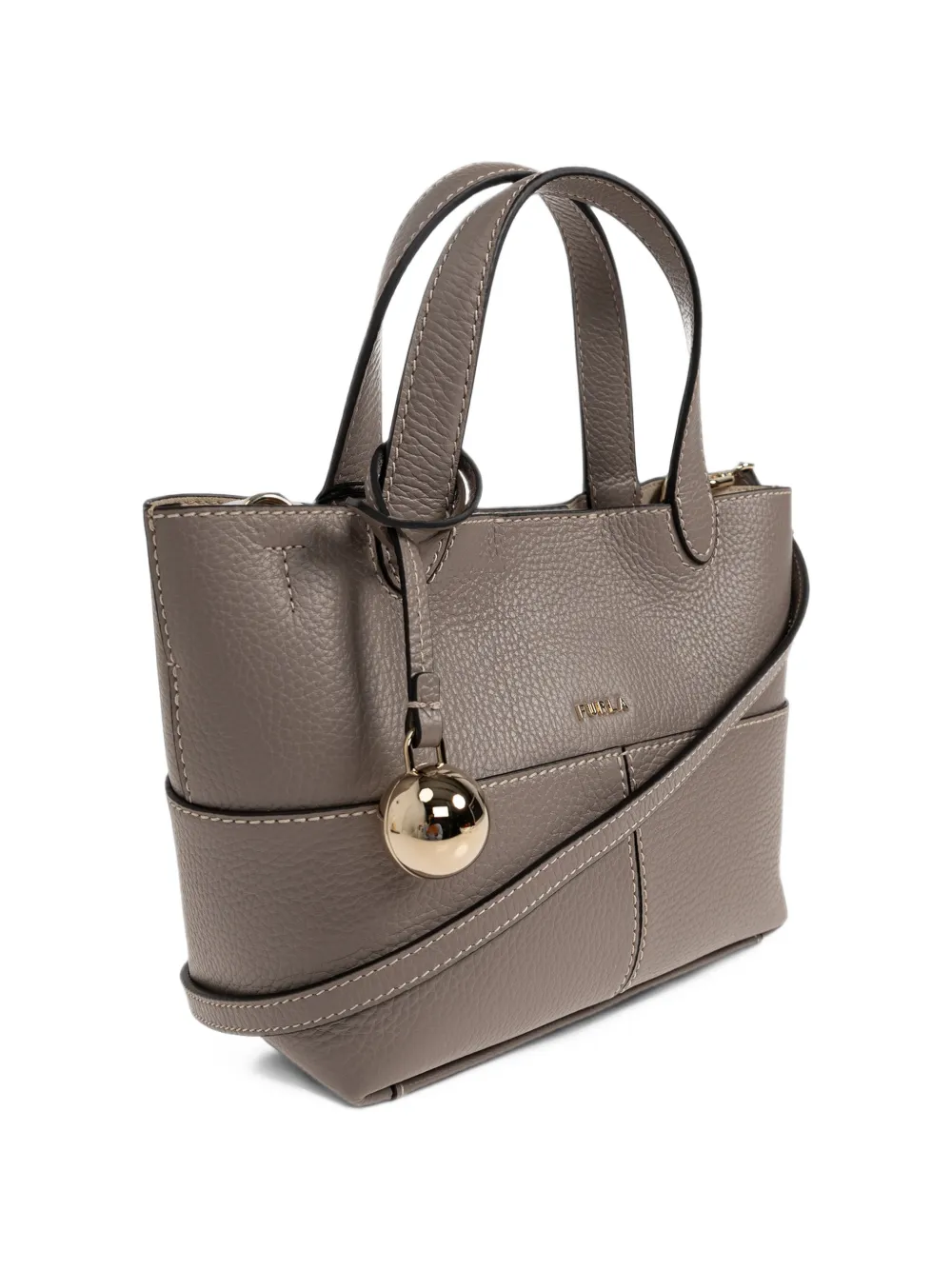 Furla Mini Primrose leren tas Grijs