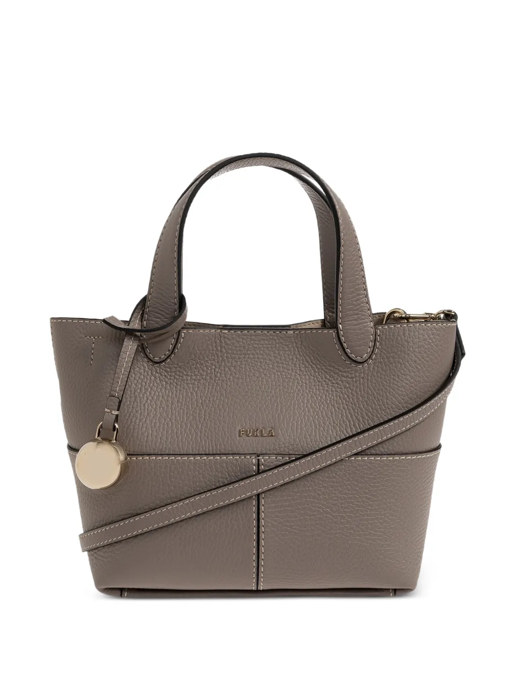 Furla Mini Primrose leren tas Grijs