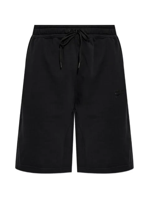 Nike logo-patch drawstring shorts