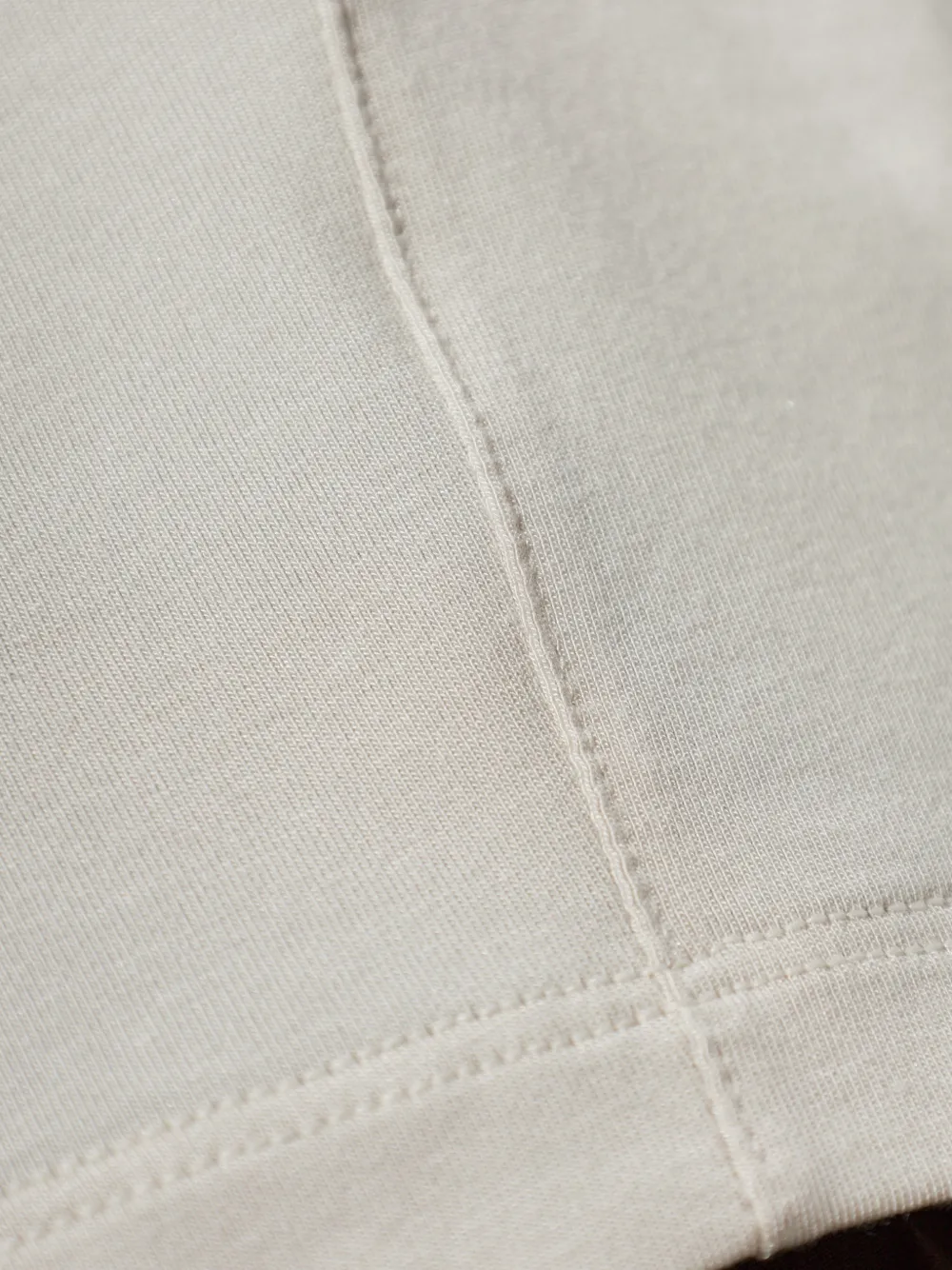Nike crew-neck T-shirt Beige