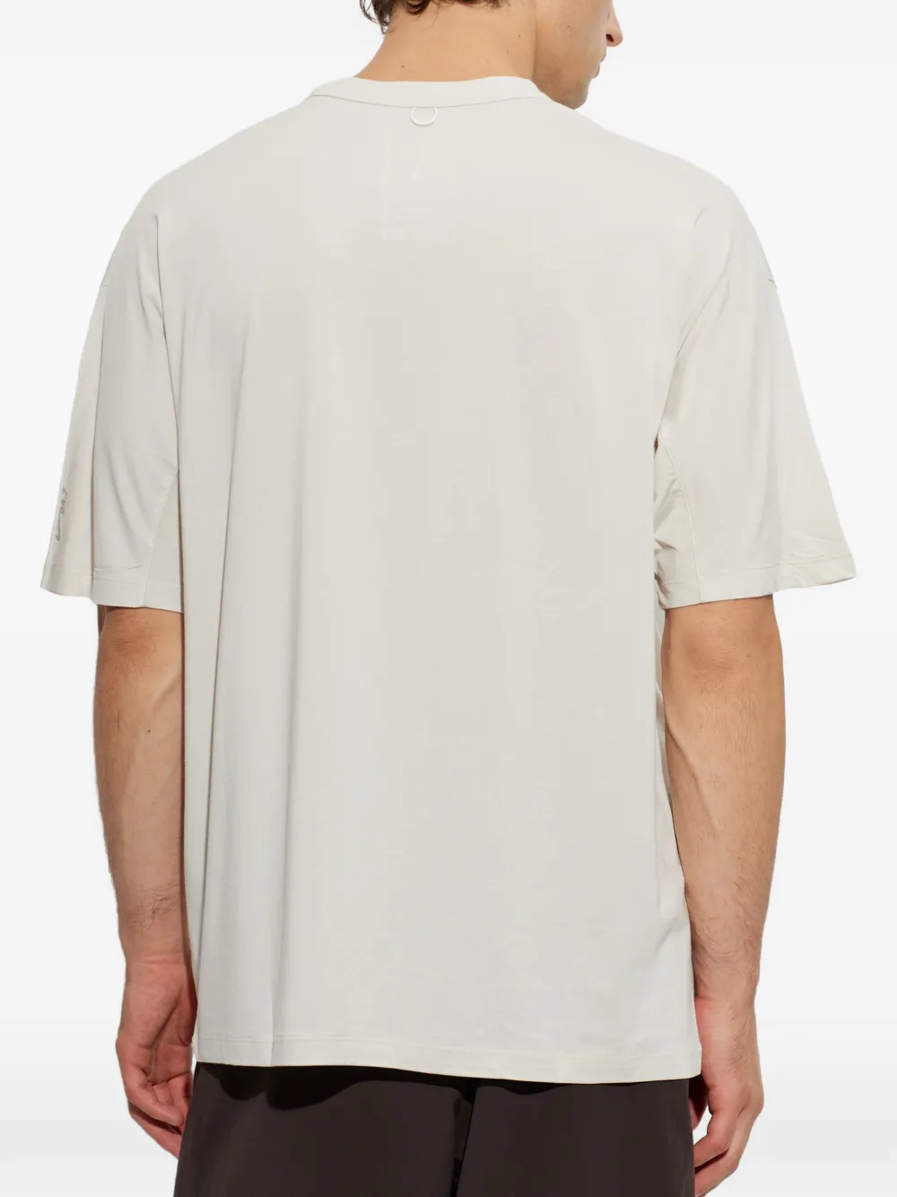Nike crew-neck T-shirt Beige