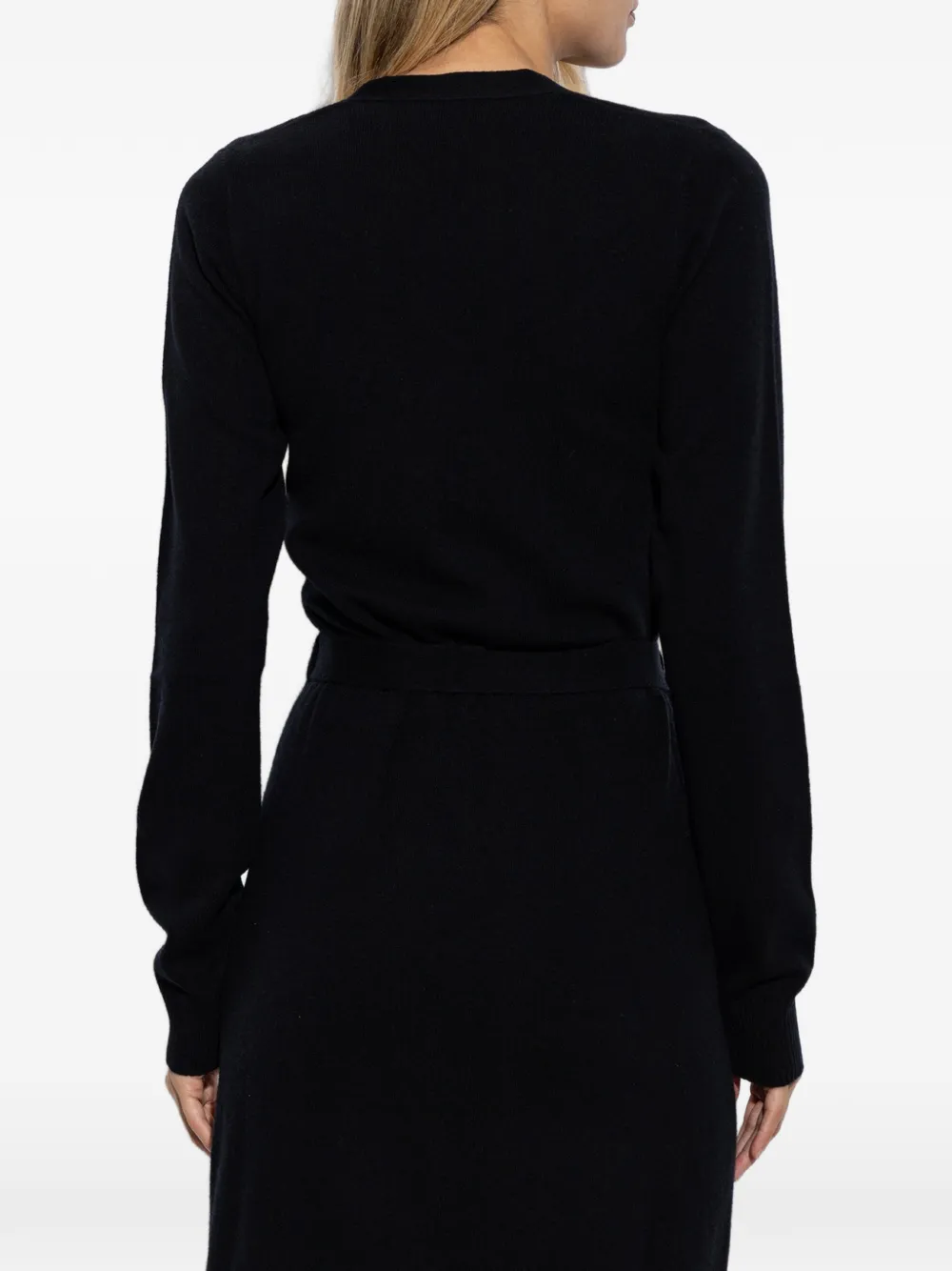 DSQUARED2 Wikkeljurk met lange mouwen Zwart