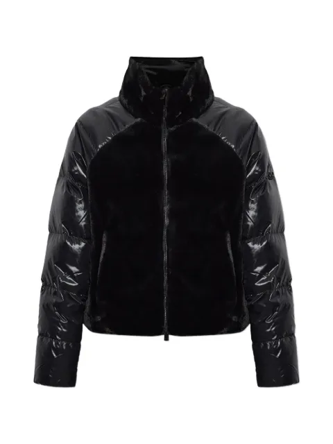 Moose Knuckles faux-fur panelled puffer jacket