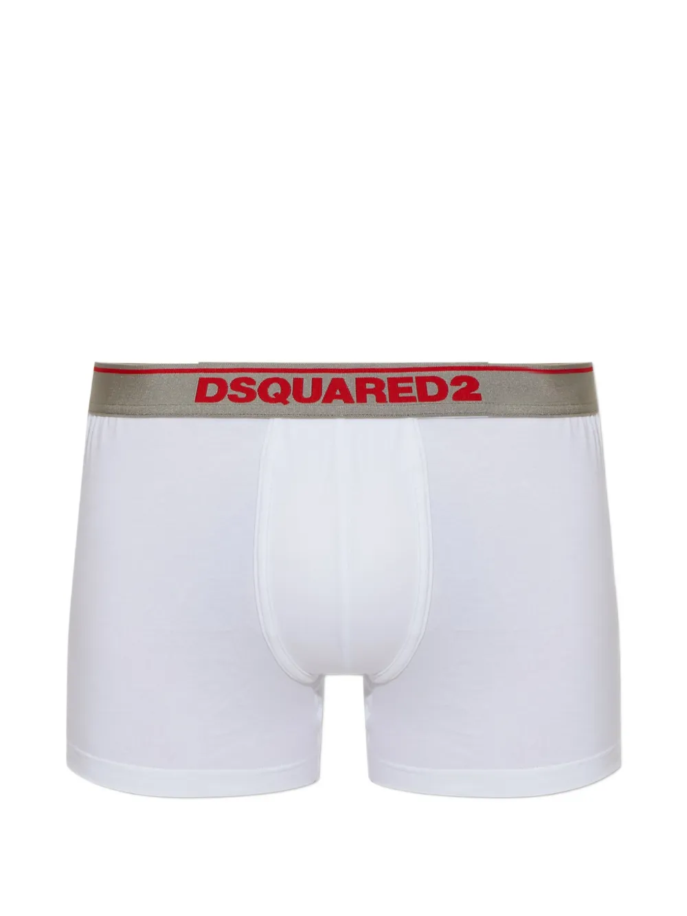 DSQUARED2 logo-waistband cotton boxers Wit