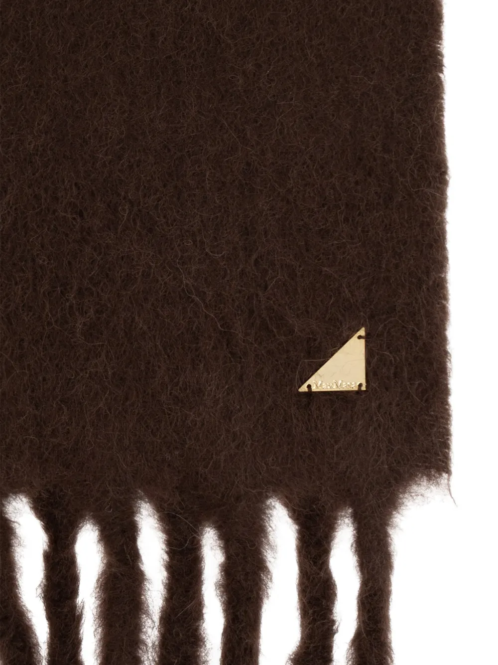 Max Mara suri alpaca scarf rust Bruin