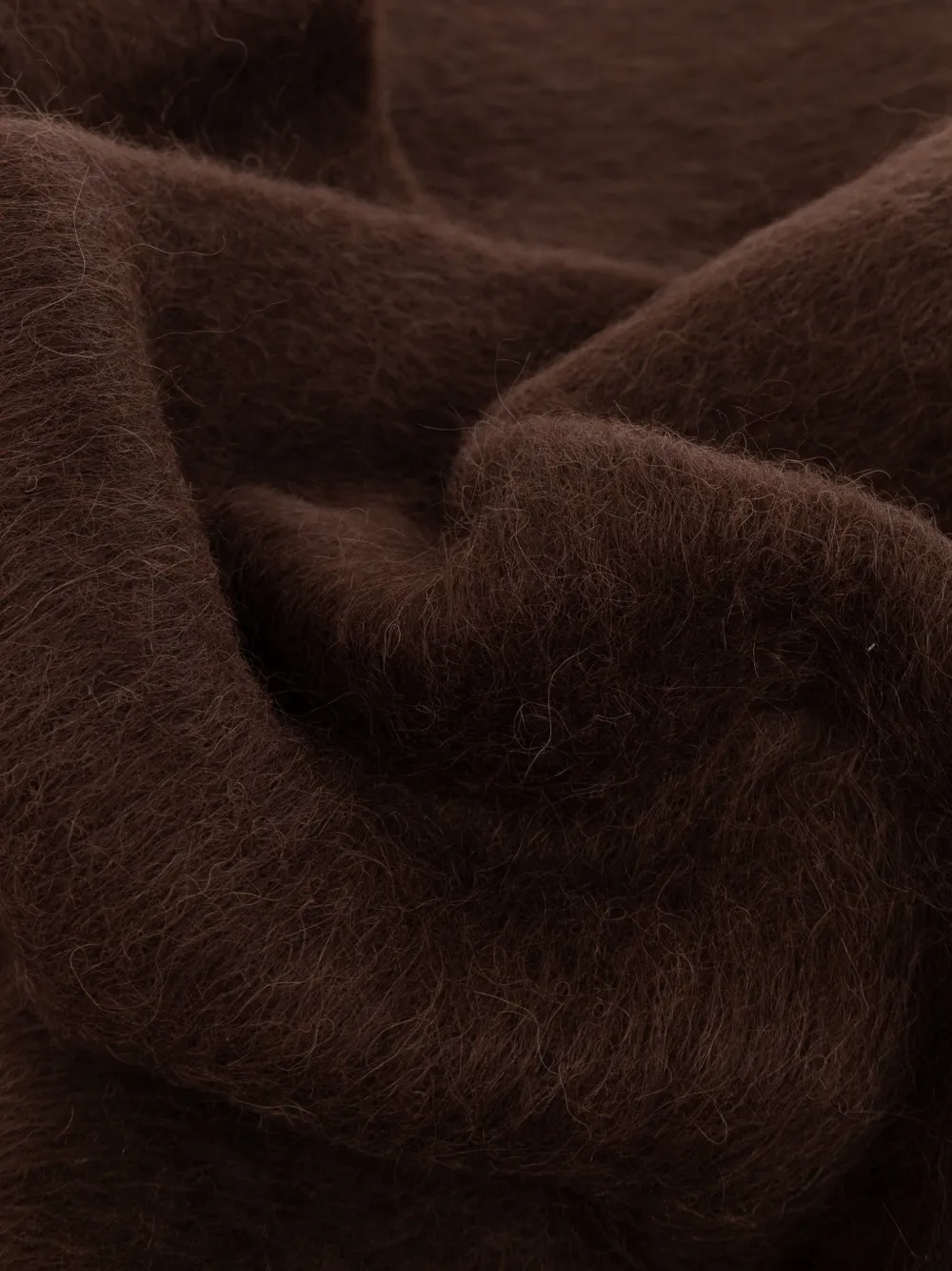 Max Mara suri alpaca scarf rust Bruin