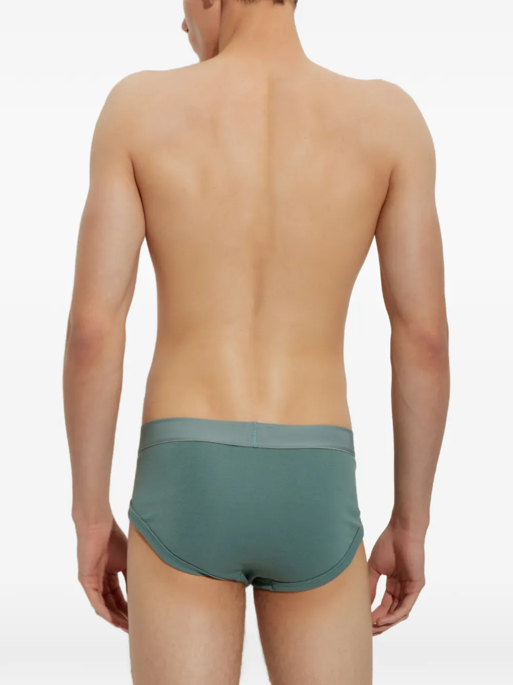 TOM FORD Slip met logoband Groen